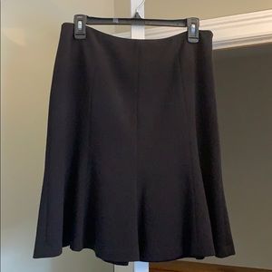White house black market black flared skirt